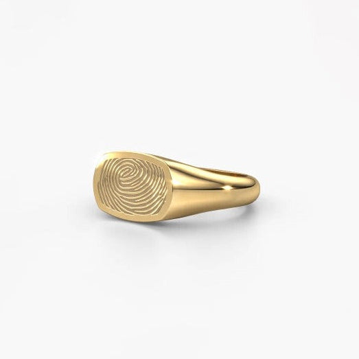 Tesoro - Fingerprint Signet Ring
