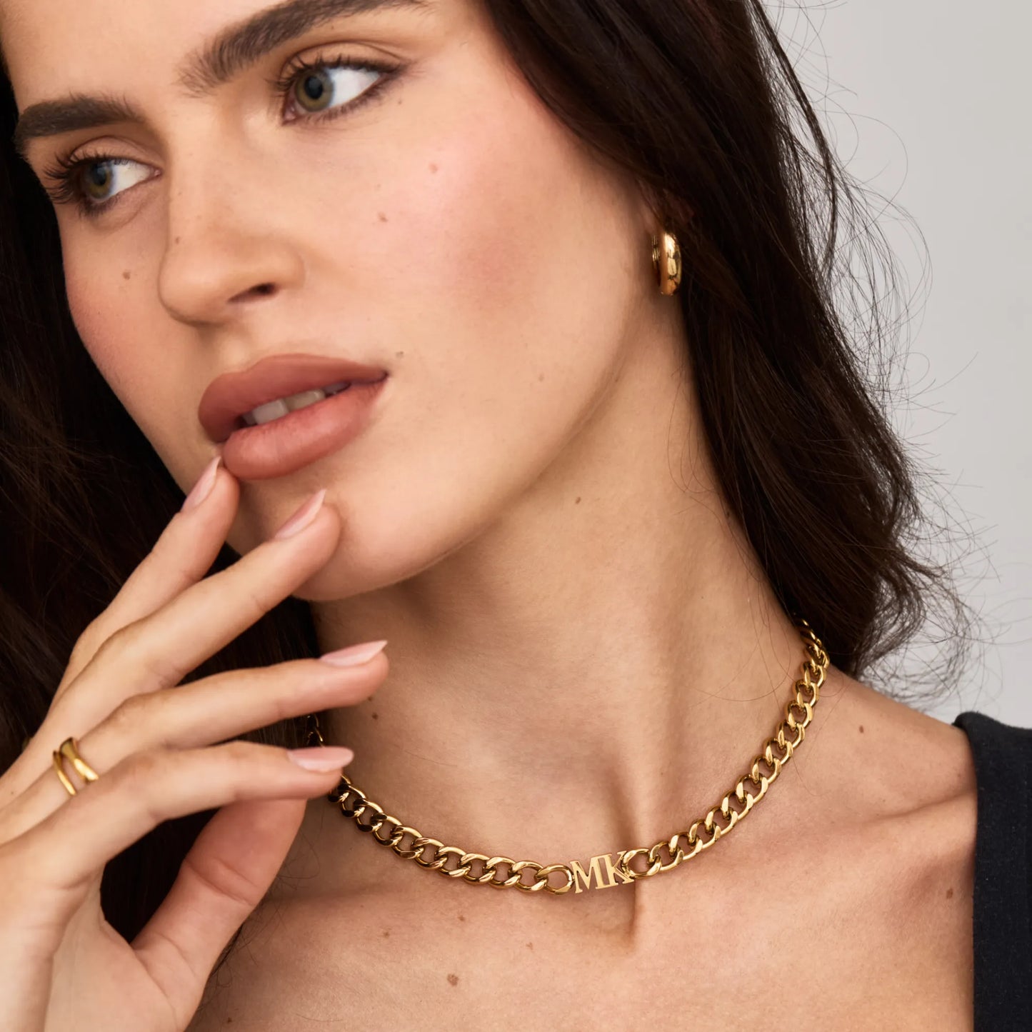 Initial Choker Necklace